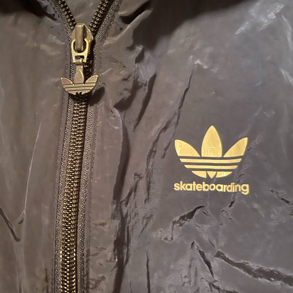 Vintage Adidas Skateboard Skateboarding Windbreaker Raincoat